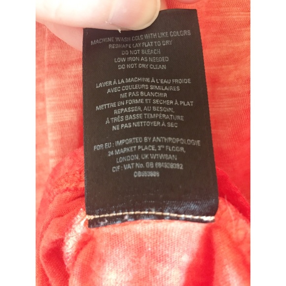 Anthropologie Akemi + Kin Seamed Peplum Tee XS - Picture 5 of 6